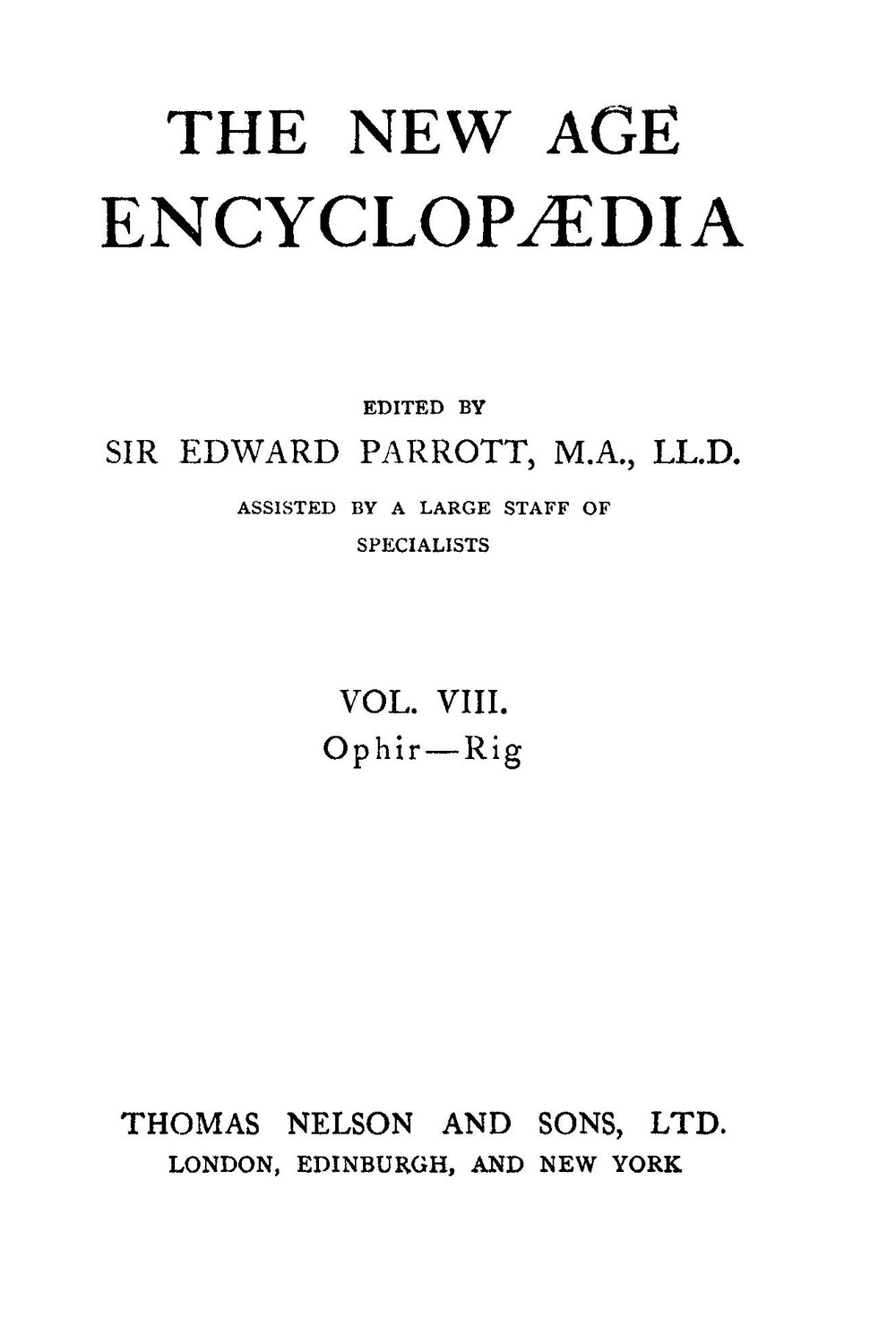 Cover für The new age encyclopaedia