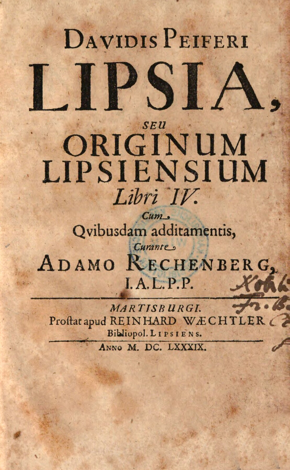Cover für Lipsia