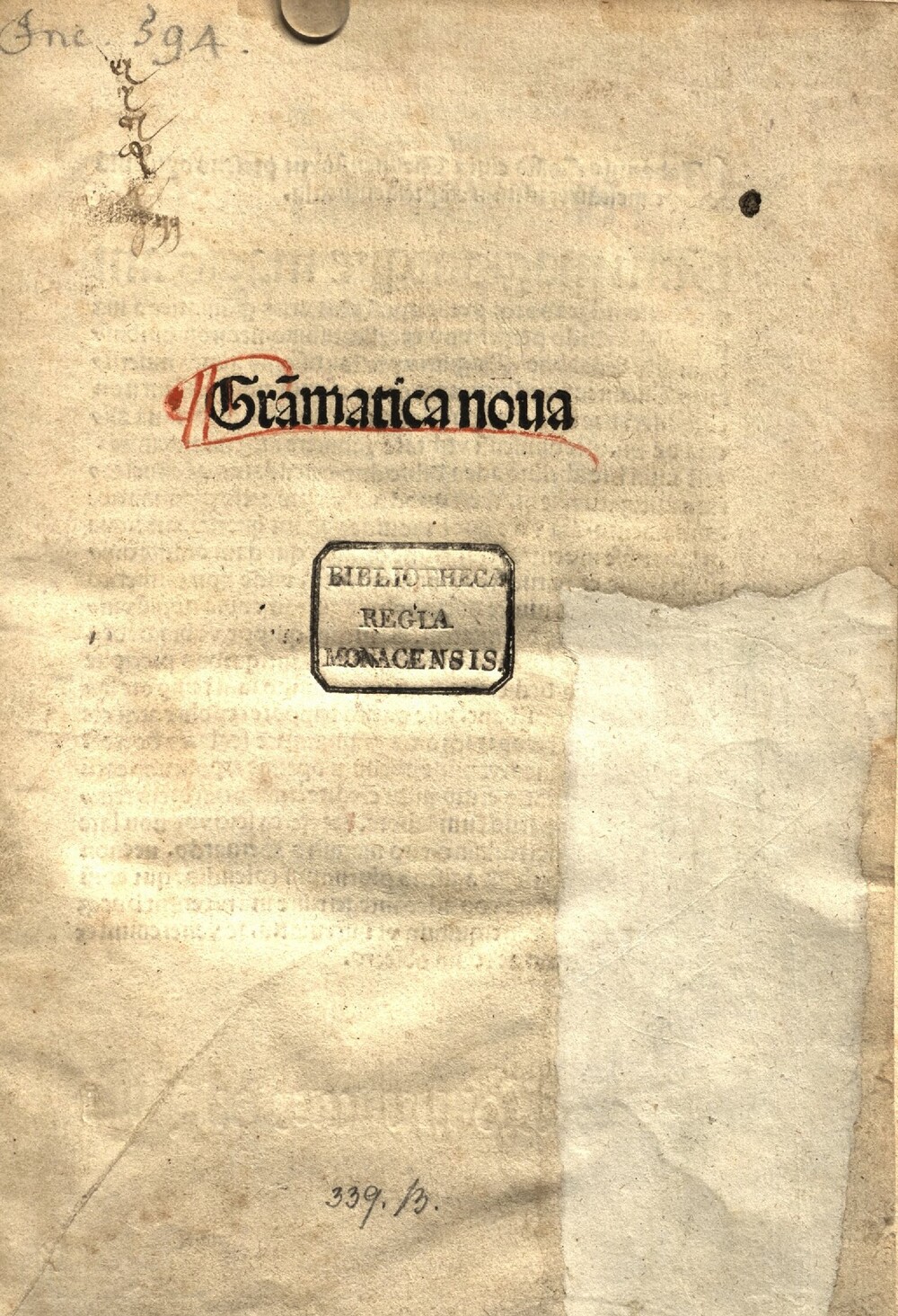 Cover für Grammatica nova