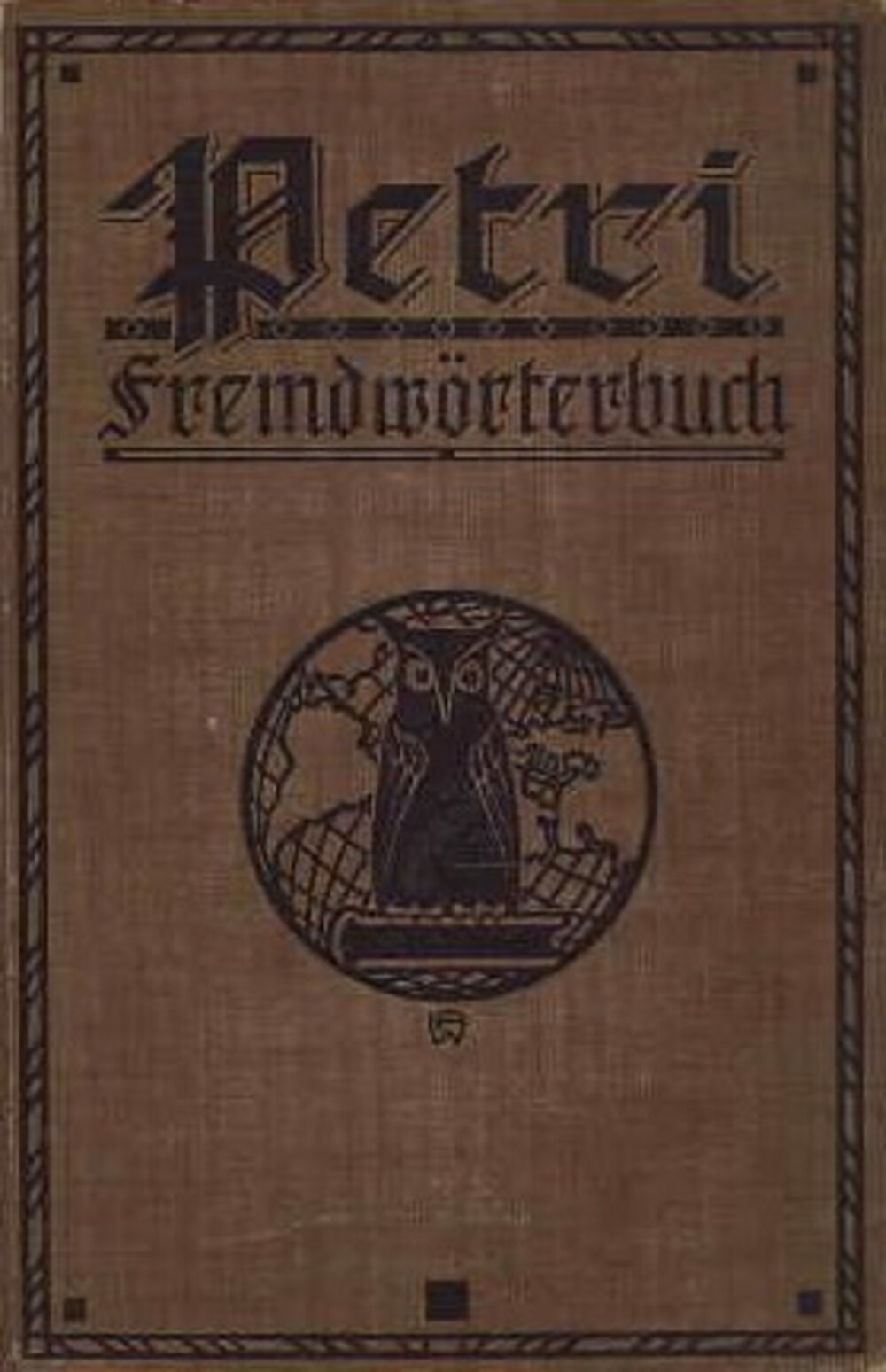 Cover für Handbuch der Fremdwörter in der deutschen Schrift- und Umgangsprache