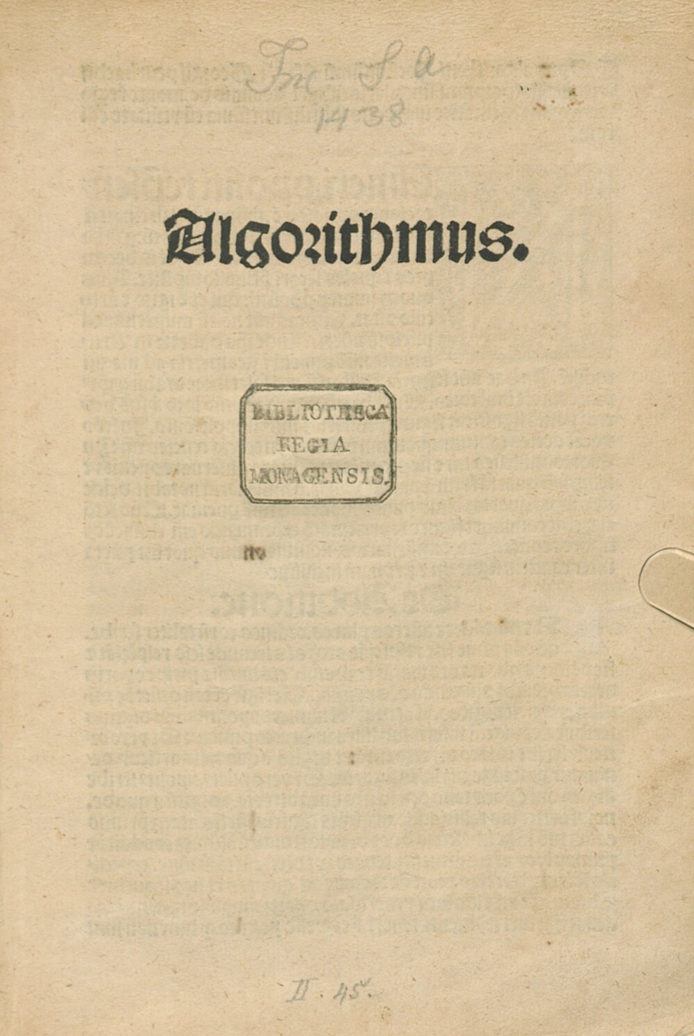 Cover für Algorithmus