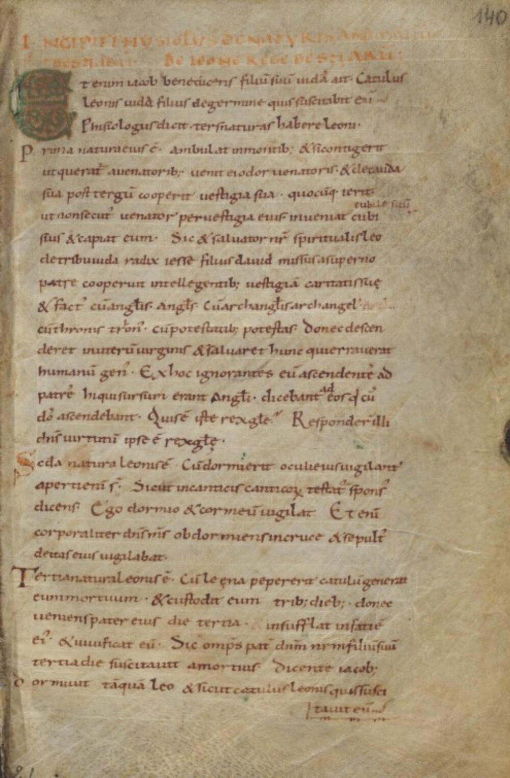 Cover für Physiologus latinus
