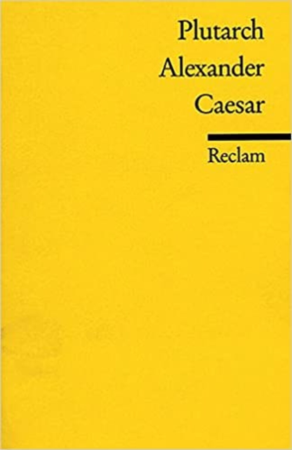 Cover für Alexander, Caesar