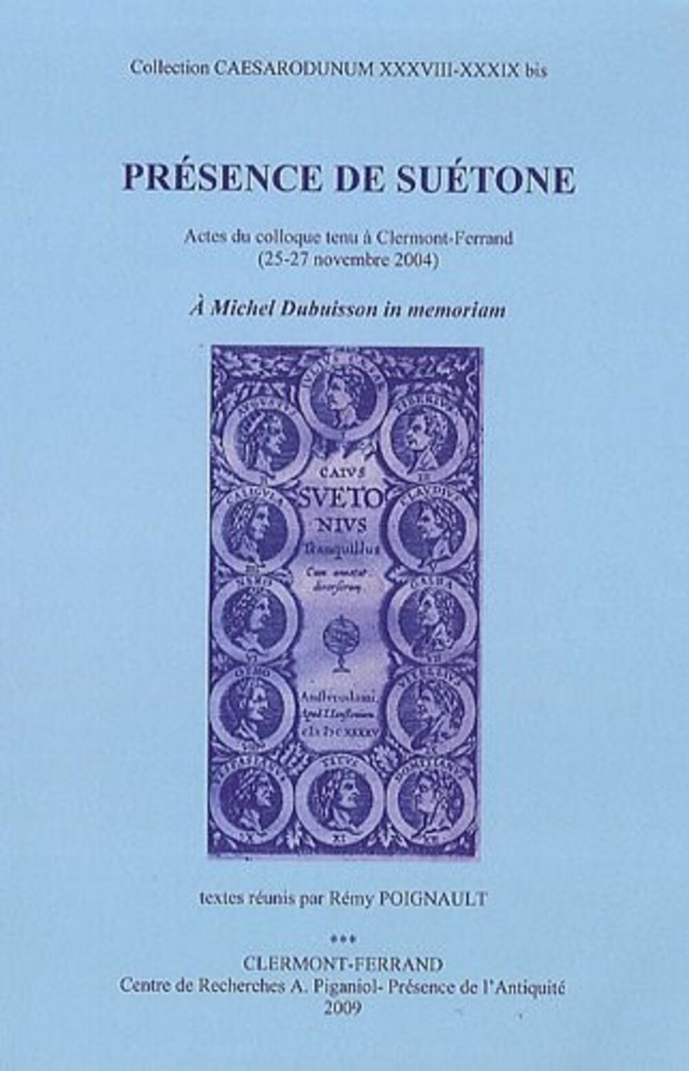 Cover für Présence de Suétone