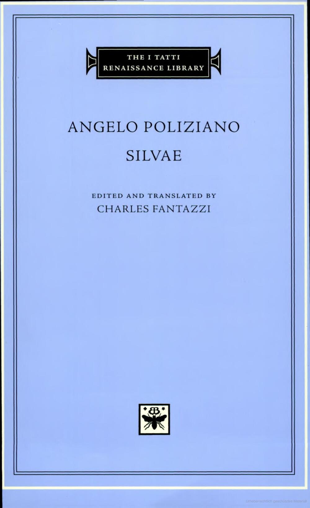Cover für Silvae