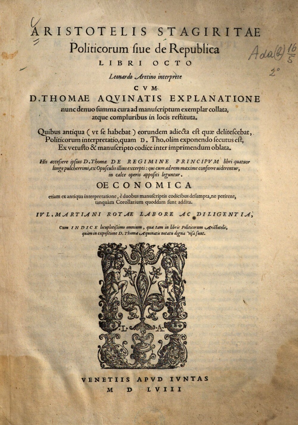 Cover für Libri quattuor de regimine principum ad Cypri regem