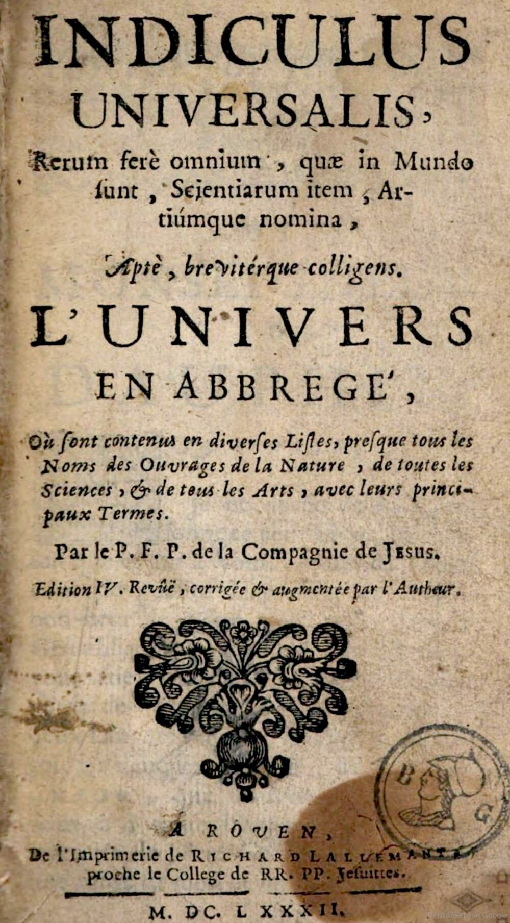 Cover für Indiculus universalis