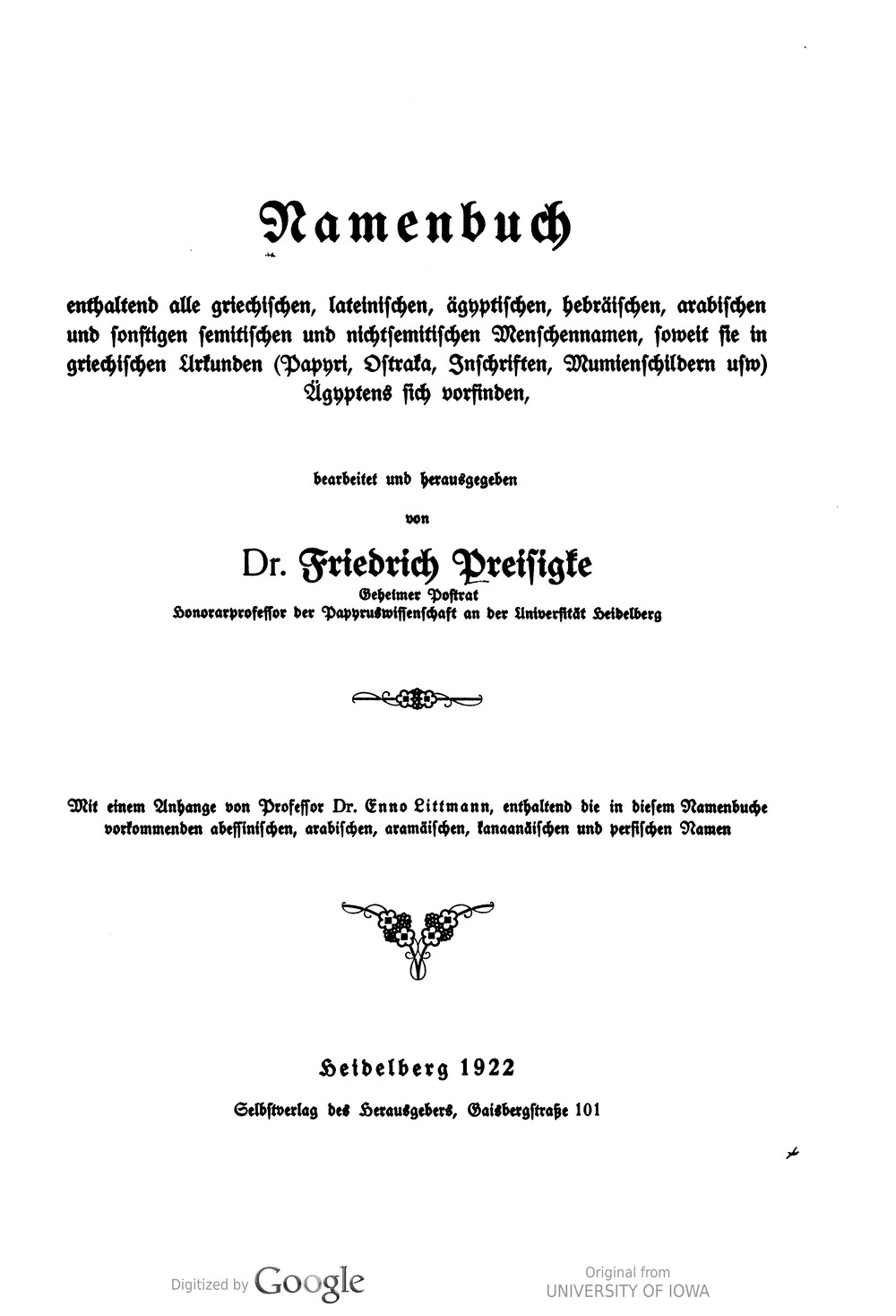 Cover für Namenbuch