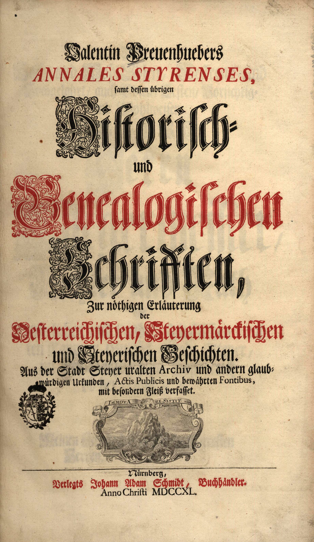Cover für Annales Styrenses