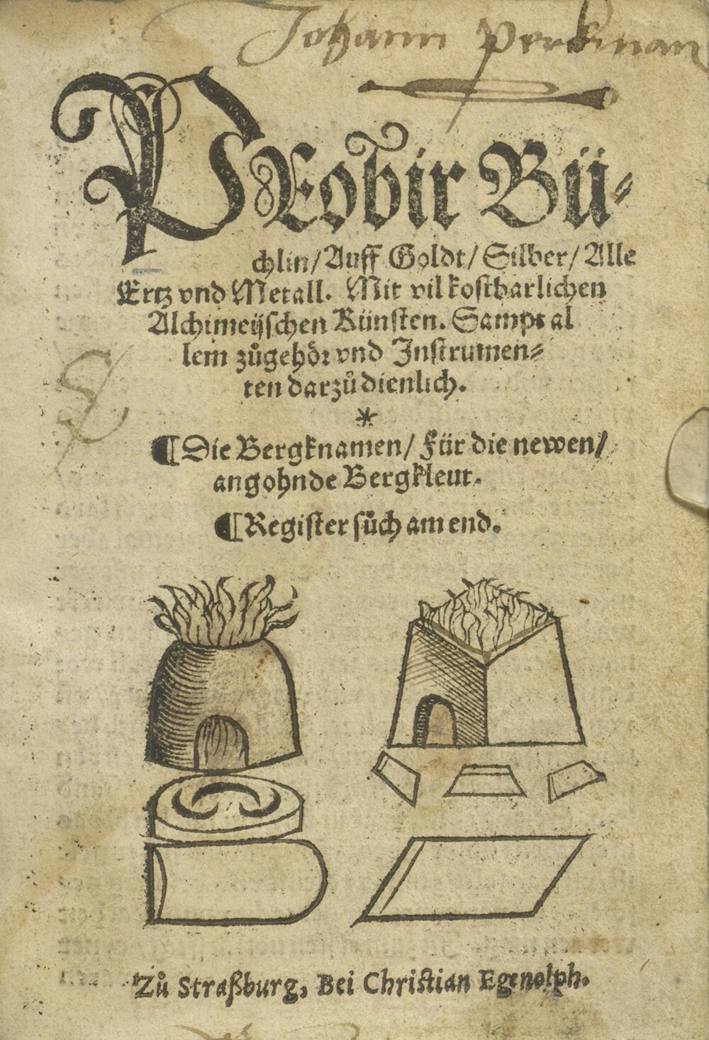 Cover für Probir Büchlin
