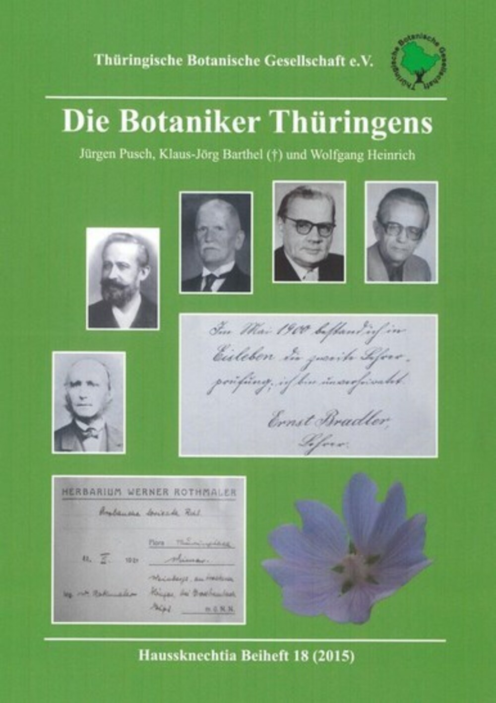 Cover für Die Botaniker Thüringens