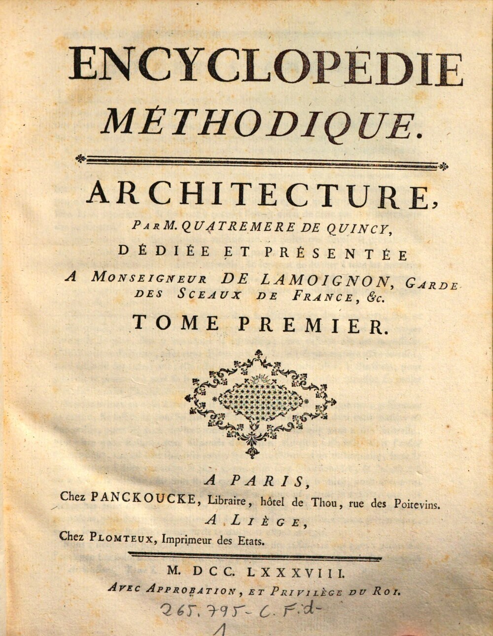Cover für Architecture