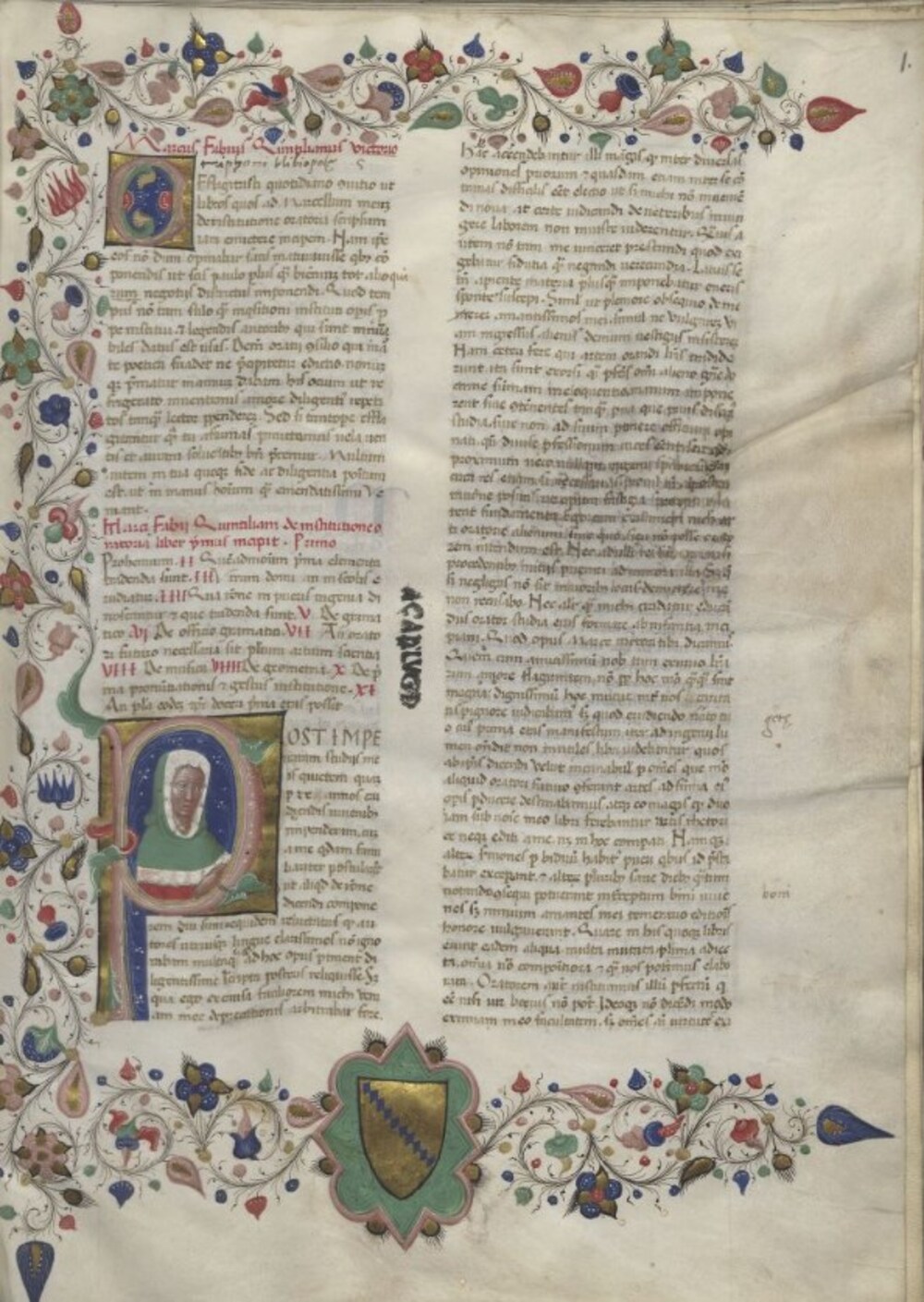 Cover für De institutione oratoria