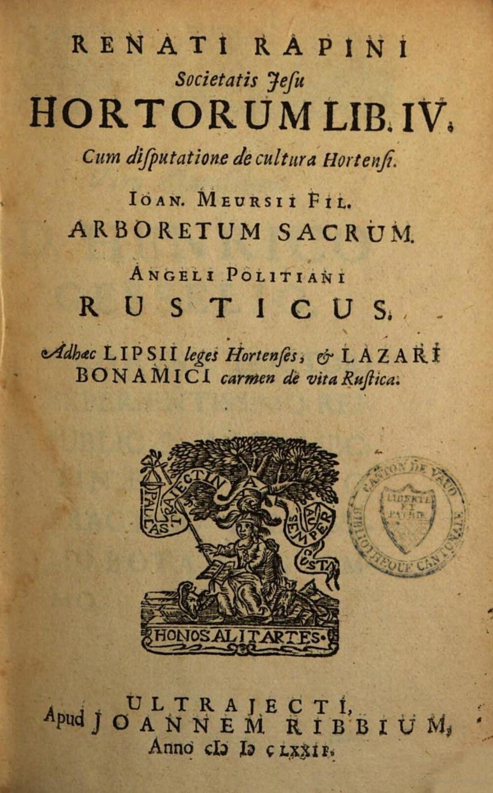 Cover für Sylva, qui titulus Rusticus, in poetae Hesiodi, Vergiliique Georgicon enarratione pronunciata