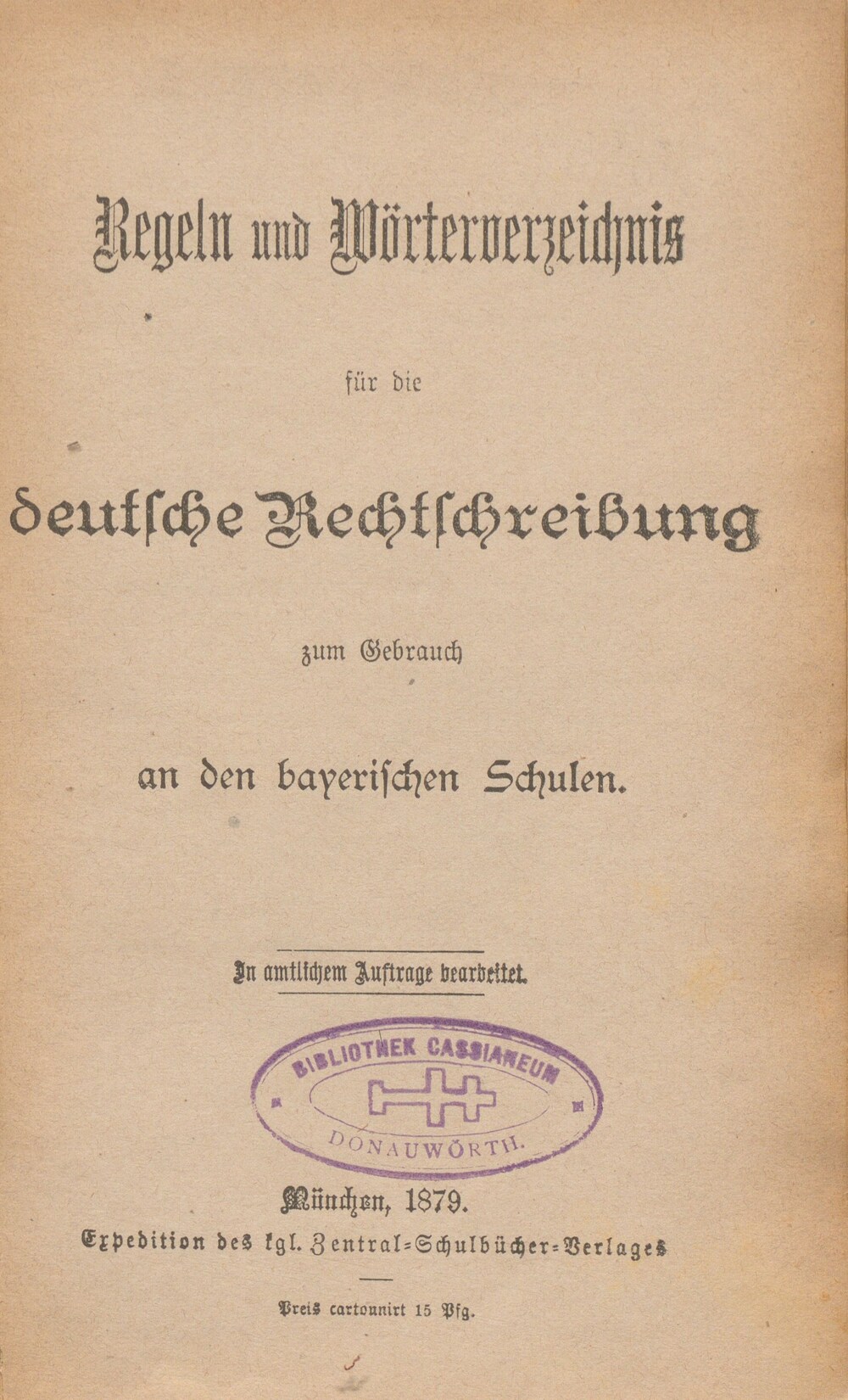 Cover für Regeln und Wörterverzeichnis für die deutsche Rechtschreibung