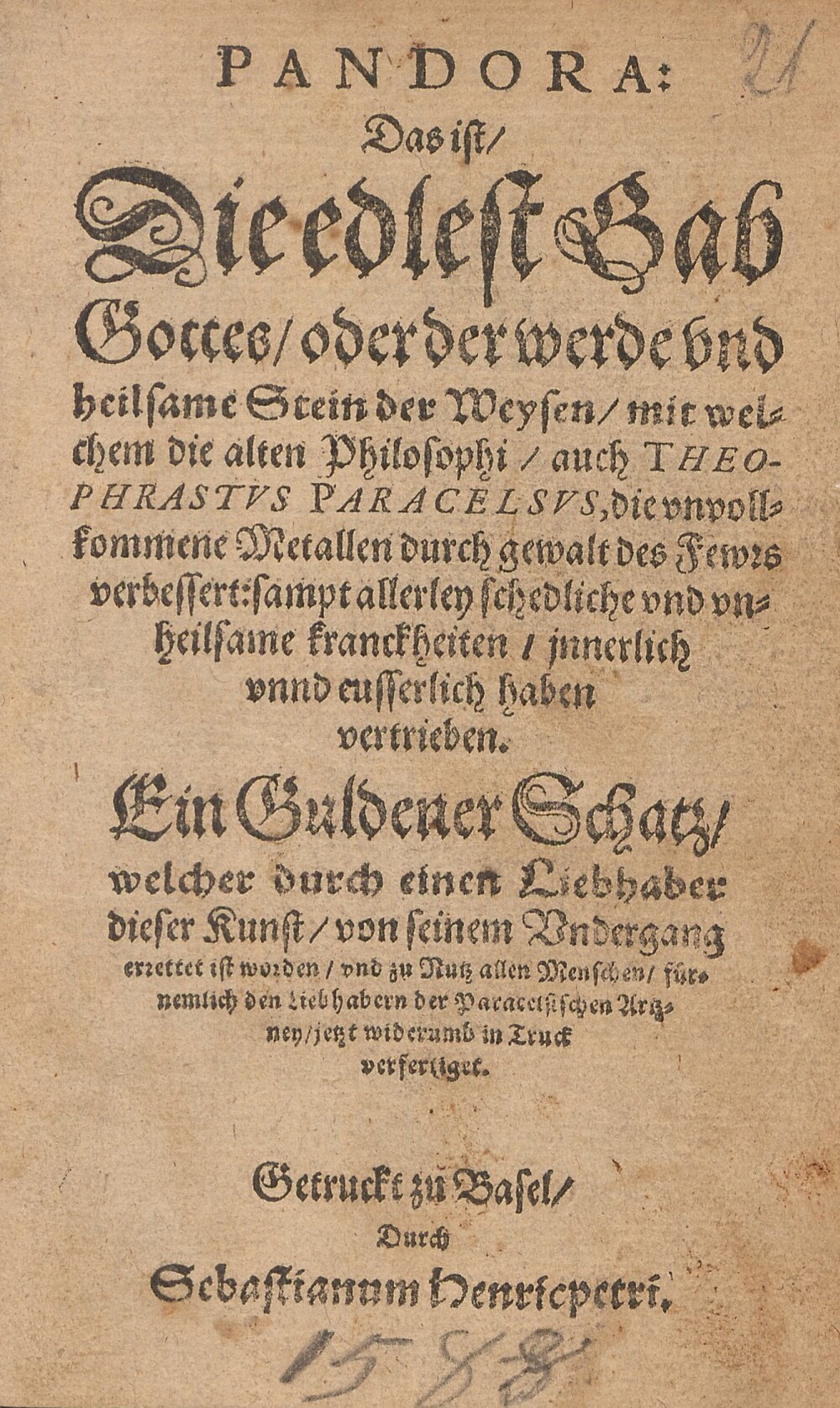 Cover für Pandora