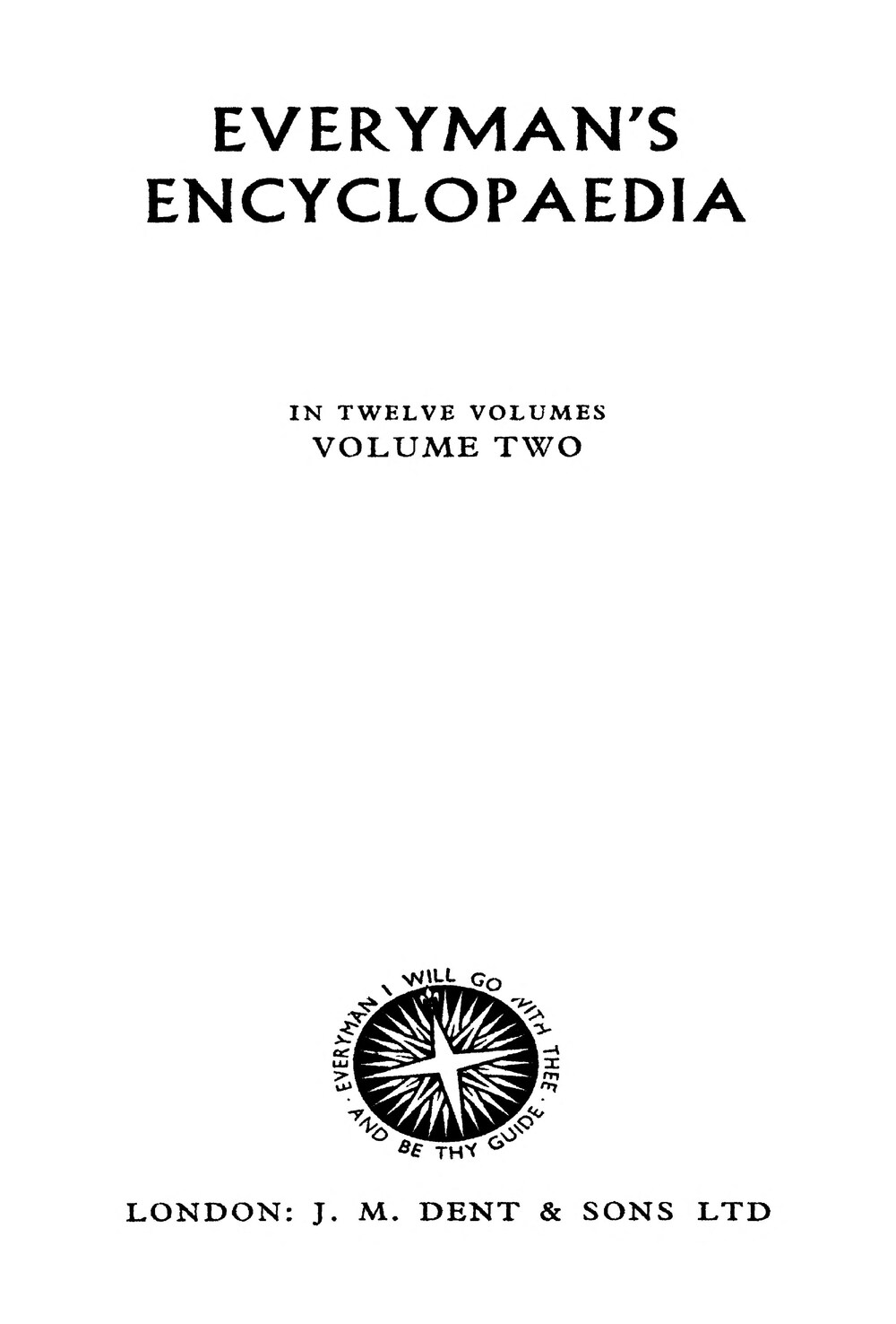 Cover für Everyman's encyclopaedia
