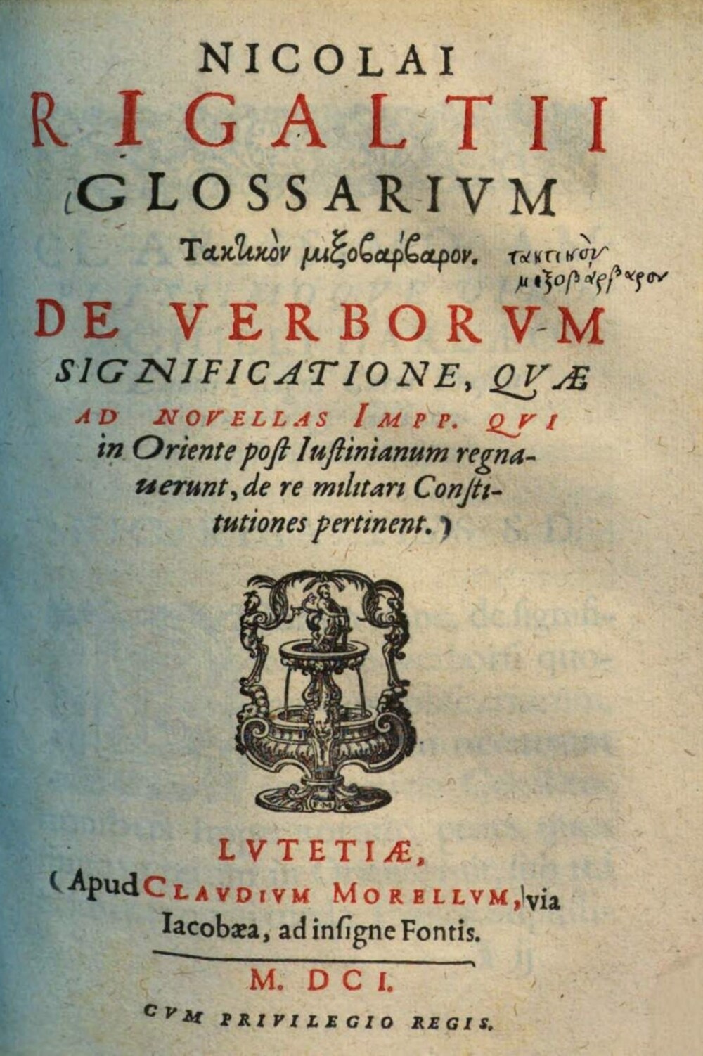 Cover für Glossarium