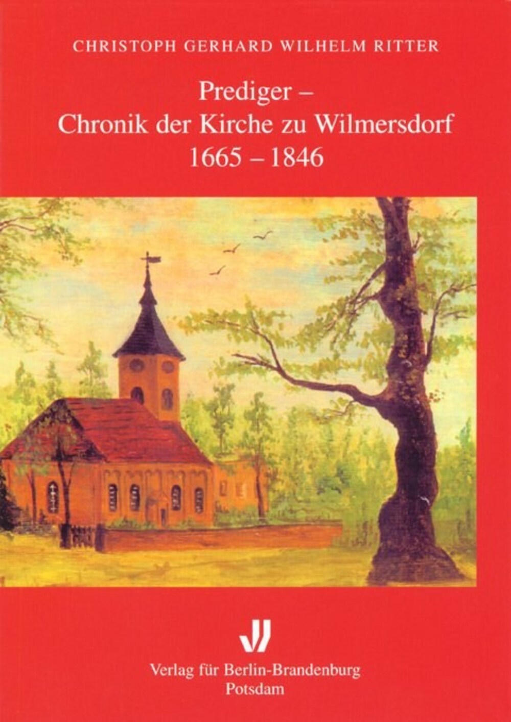Cover für Prediger-Chronik der Kirche zu Wilmersdorf, 1665-1846
