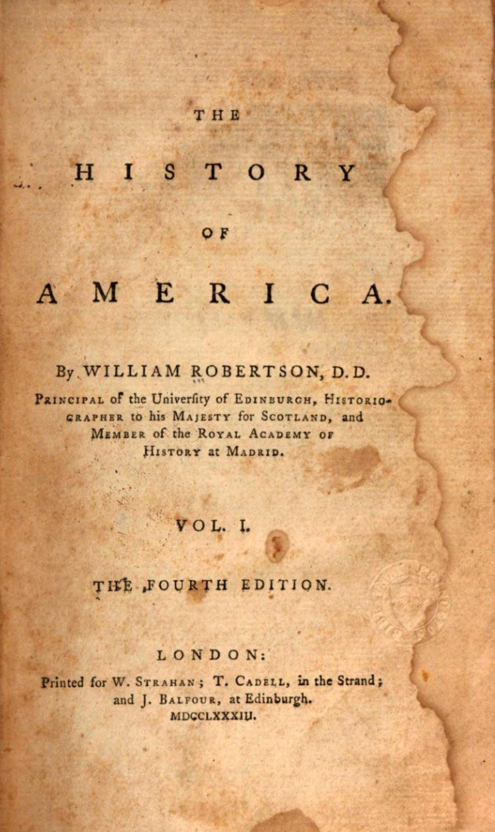 Cover für The History of America