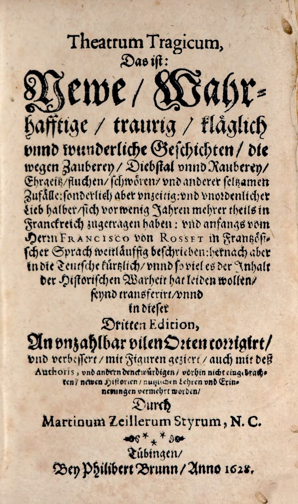 Cover für Theatrum tragicum