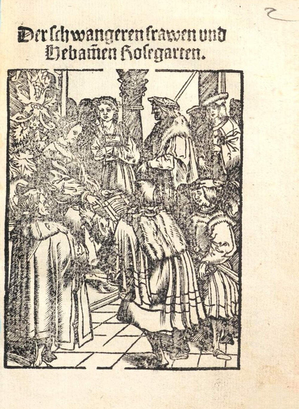 Cover für Der schwangeren frawen und Hebammen Rosegarten