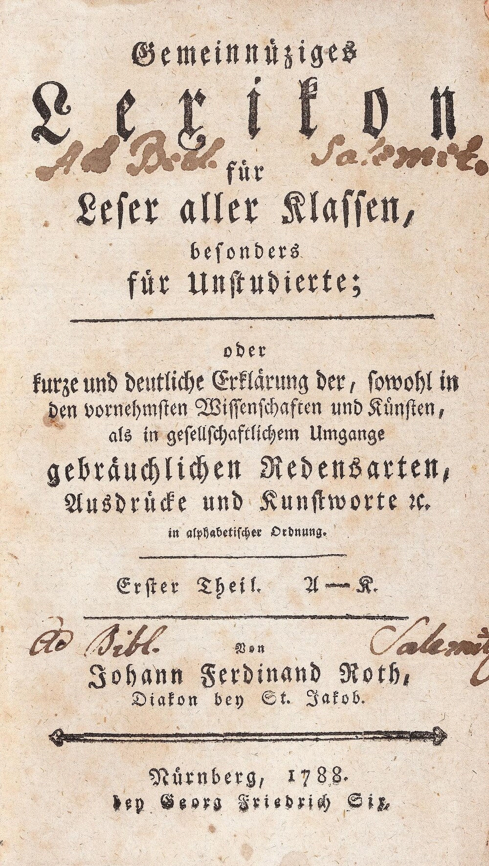 Cover für Gemeinnüziges Lexikon für Leser aller Klassen