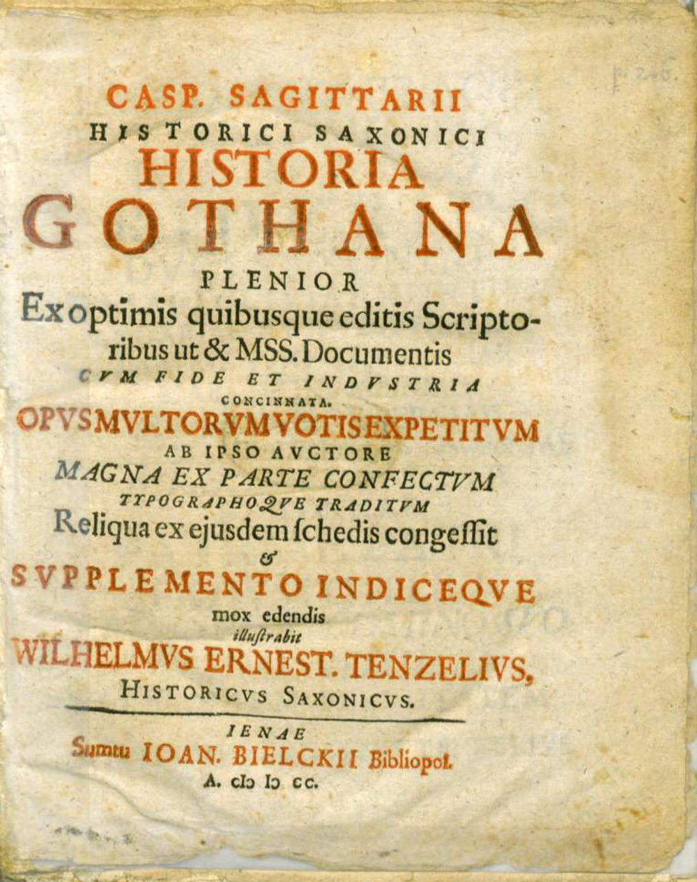 Cover für Historia Gothana