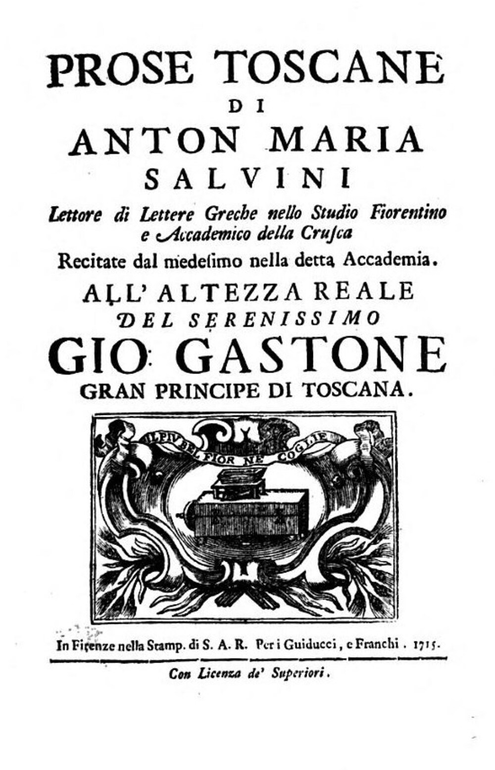Cover für Prose toscane