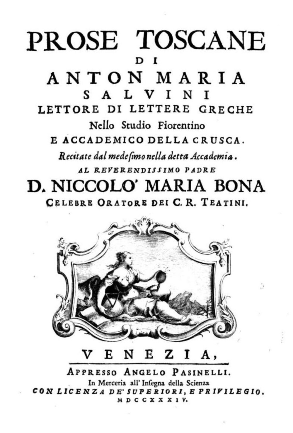 Cover für Prose toscane