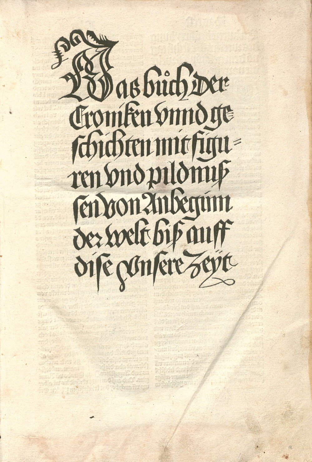 Cover für Das buch der Croniken unnd geschichten