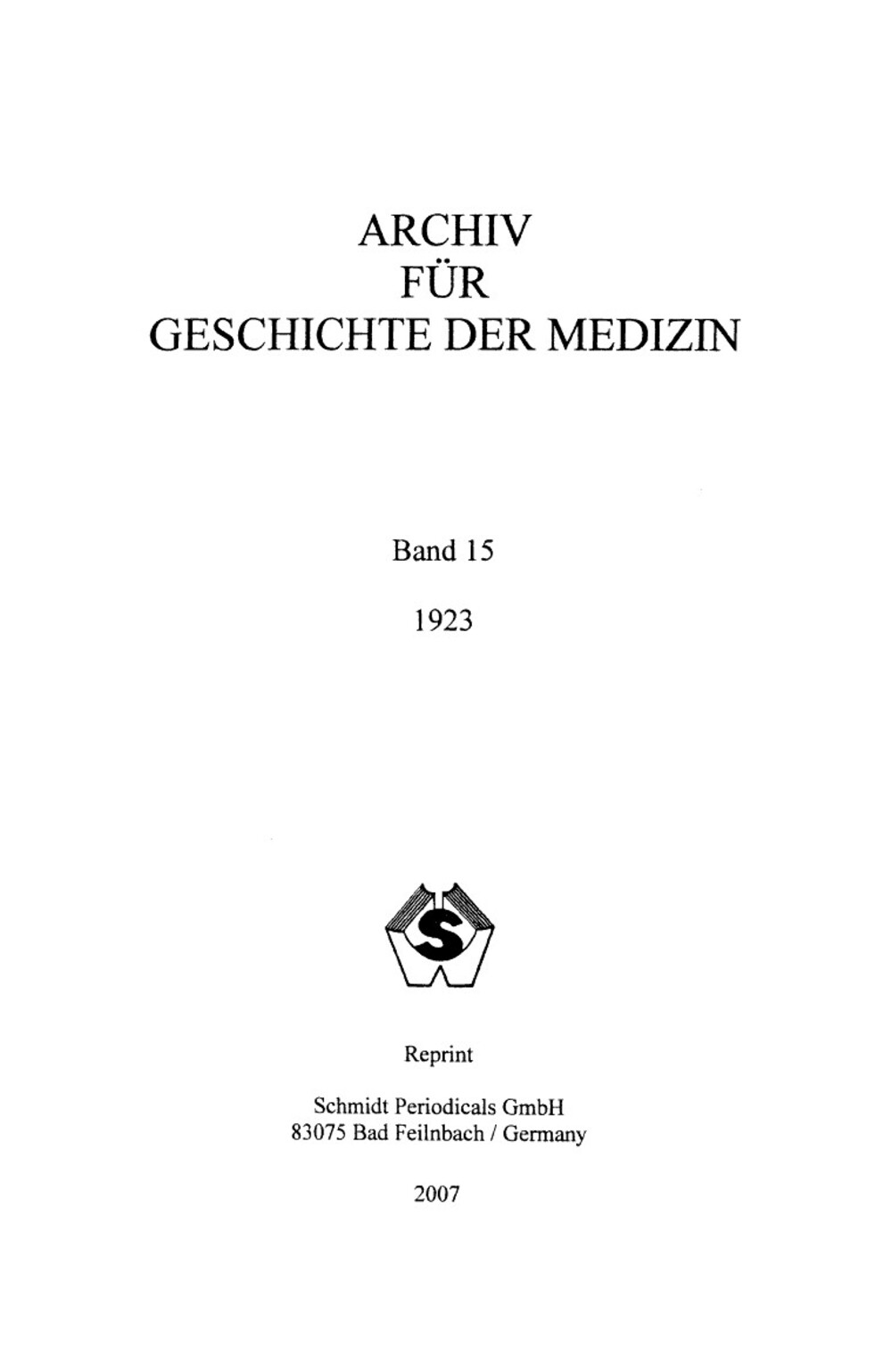 Cover für Aus dem "Hortus sanitatis" von 1485