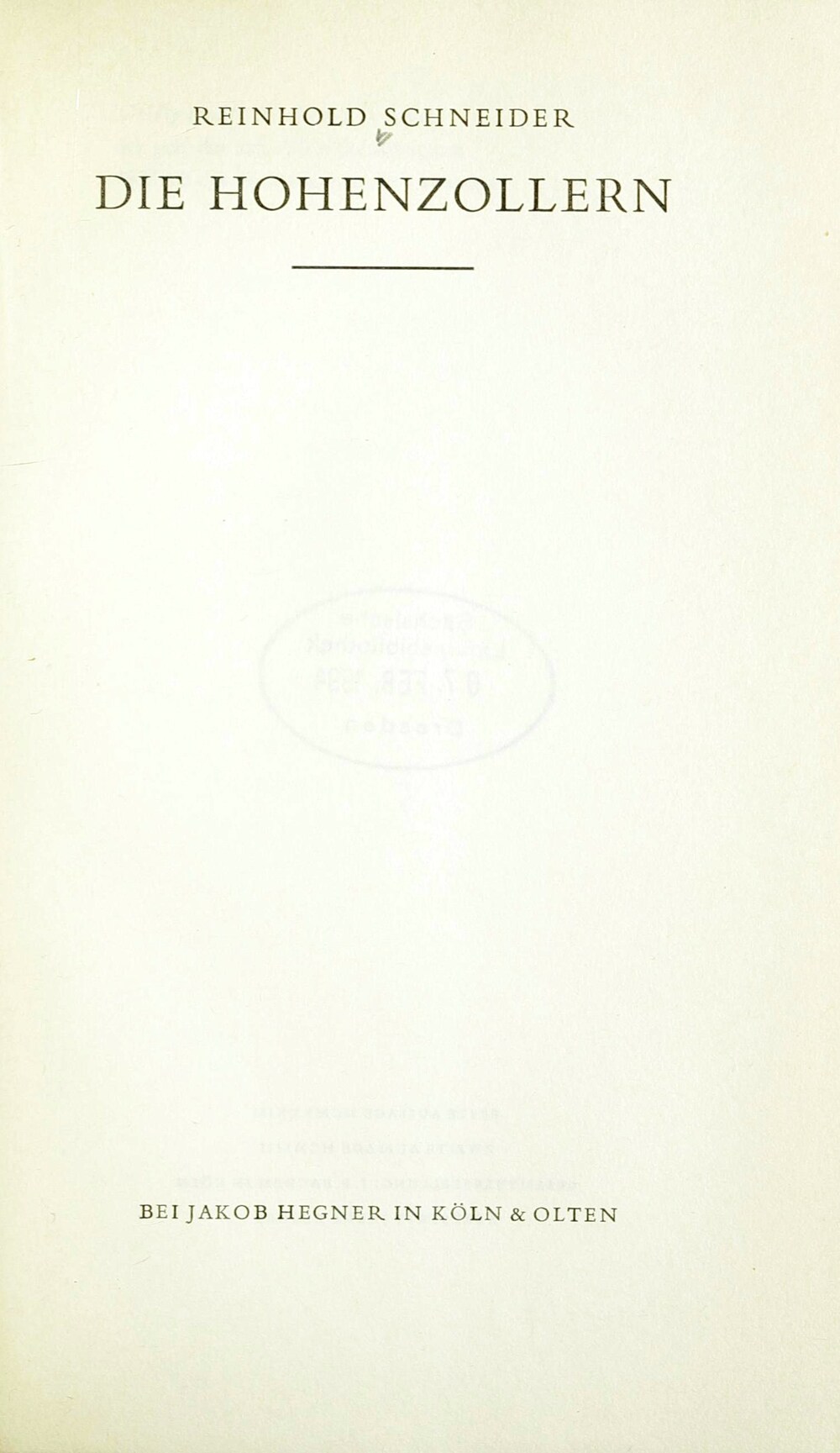 Cover für Die Hohenzollern