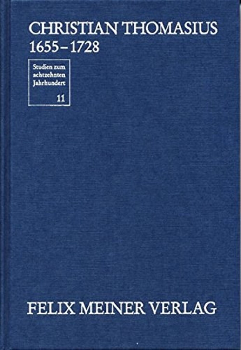 Cover für Christian Thomasius 1655-1728