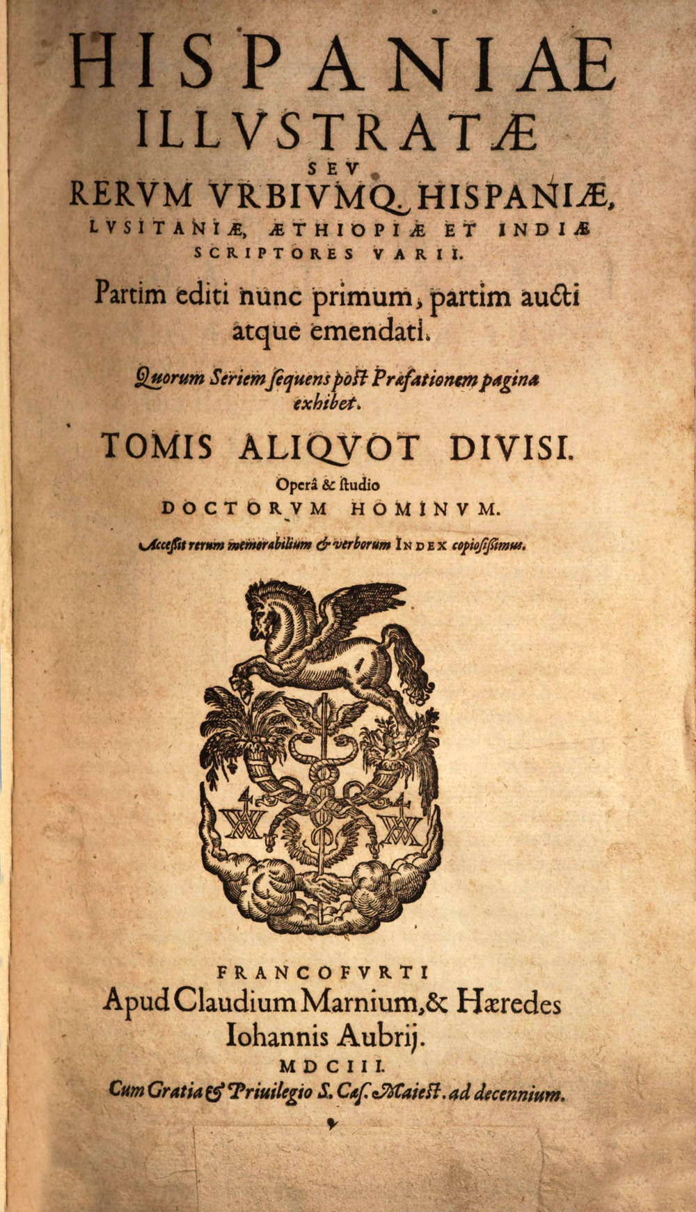 Cover für Hispaniae illustratae