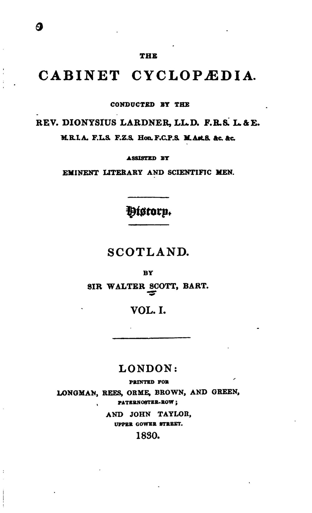 Cover für The history of Scotland