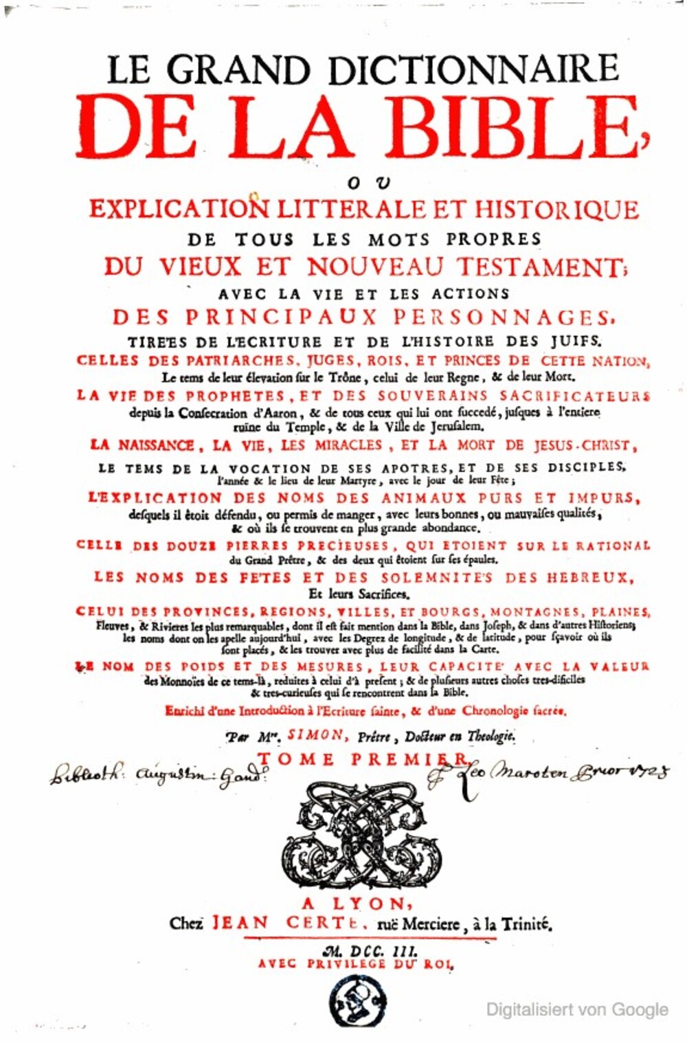 Cover für Le grand dictionnaire de la bible