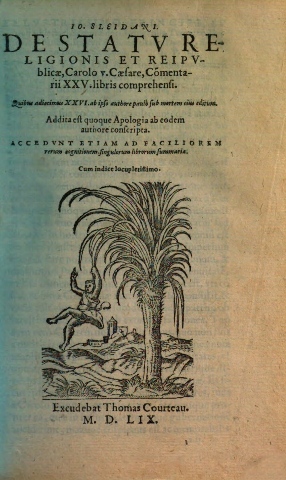 Cover für De statu religionis et reipublicæ