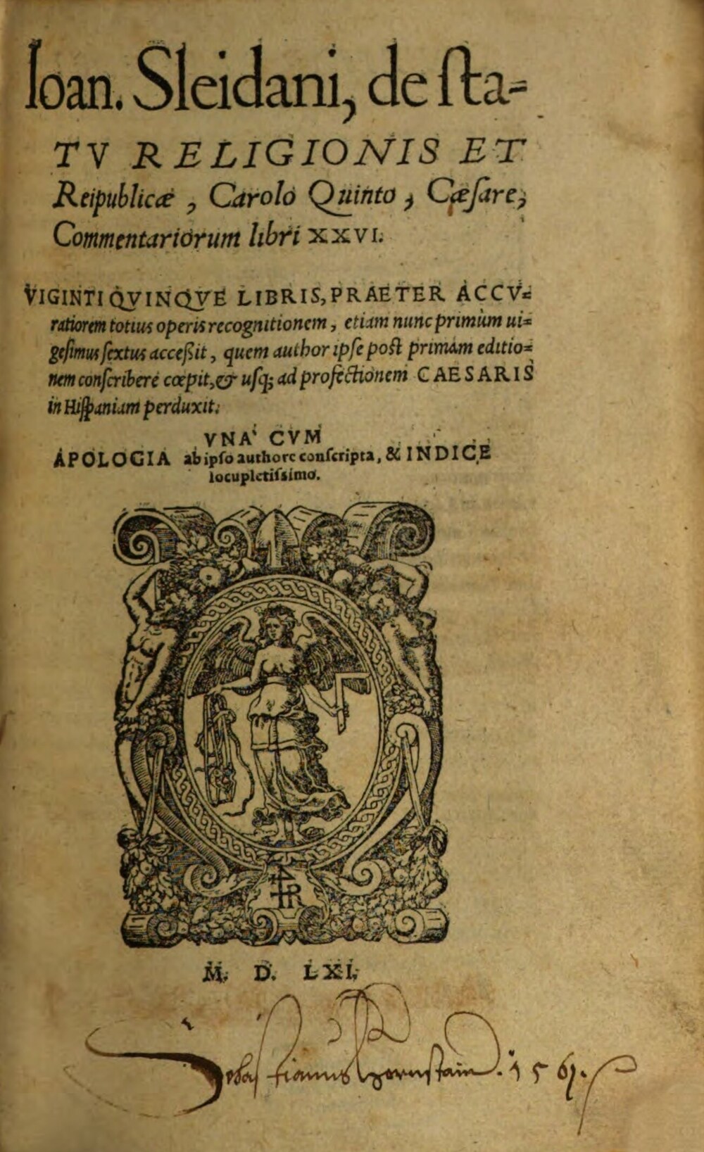 Cover für De statu religionis et reipublicae, Carolo Quinto, caesare, commentariorum libri XXVI