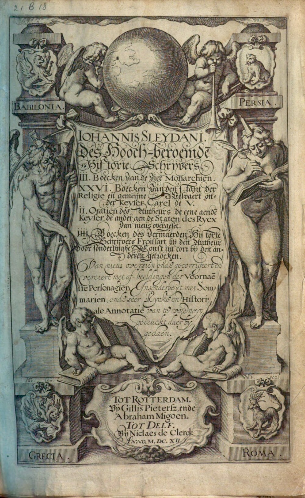 Cover für III. Boecken van de vier monarchien