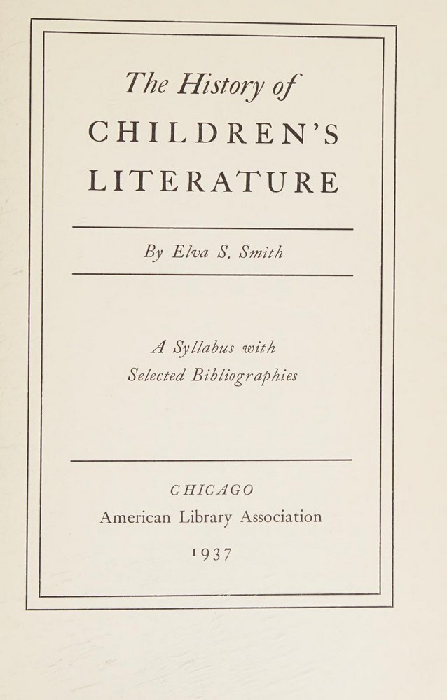 Cover für The history of children's literature