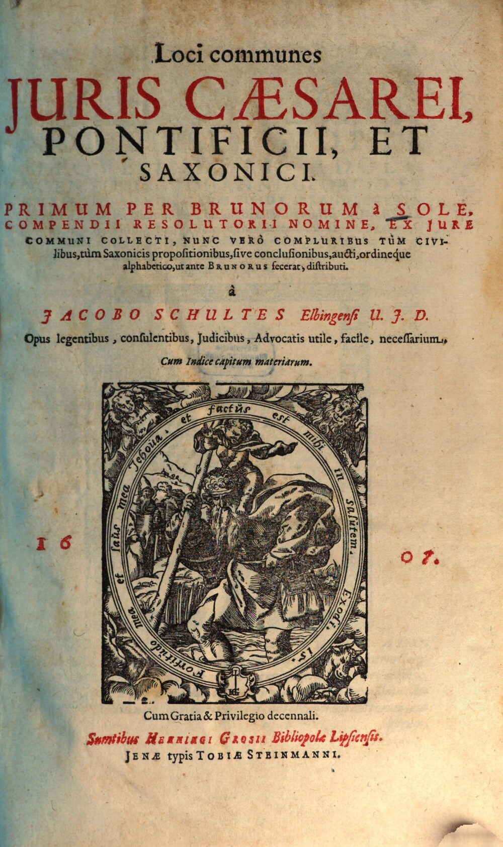 Cover für Loci communes juris caesarei, pontificii et saxonici
