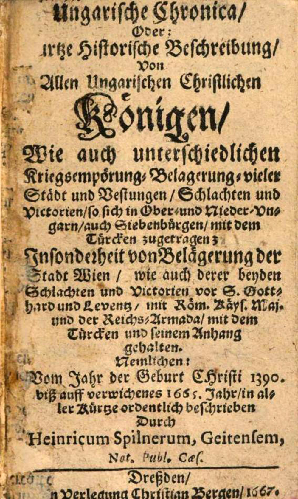 Cover für Ungarische Chronica