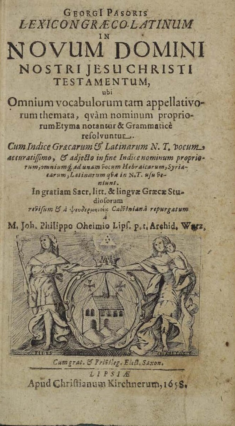 Cover für Clavis linguae sanctae veteris testamenti