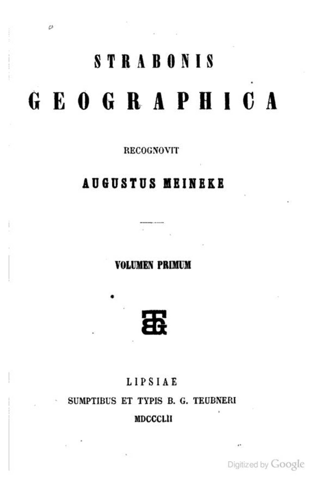 Cover für Geographica