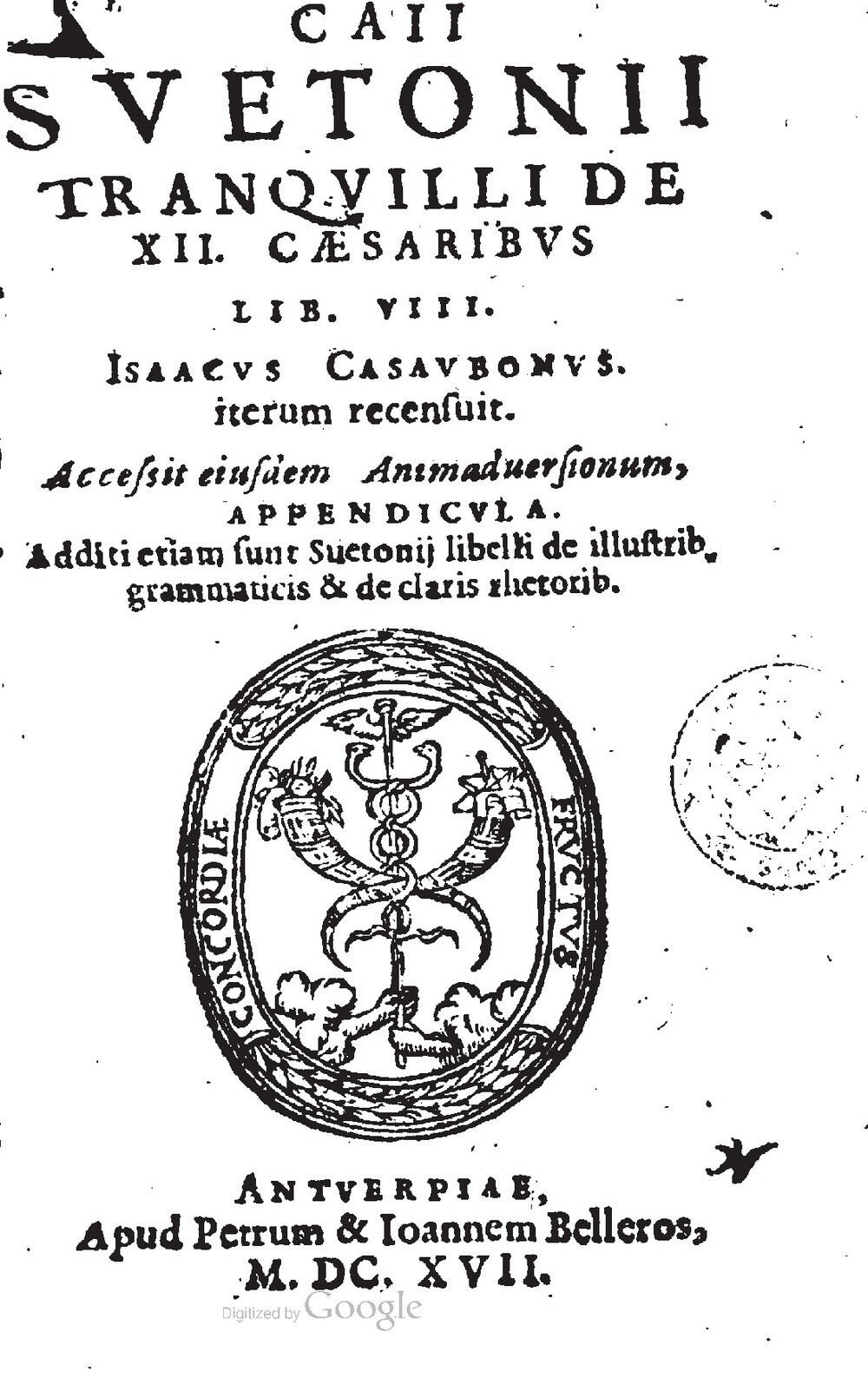 Cover für Libri duo de illustribus grammaticis. Et de claris rhetoribus