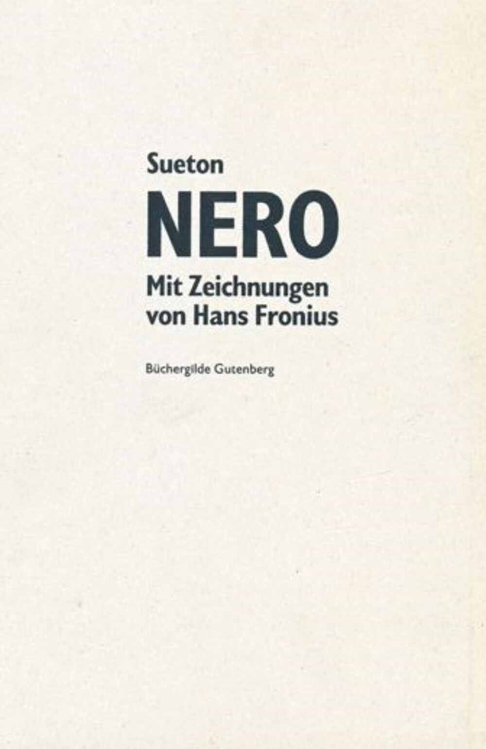 Cover für Nero