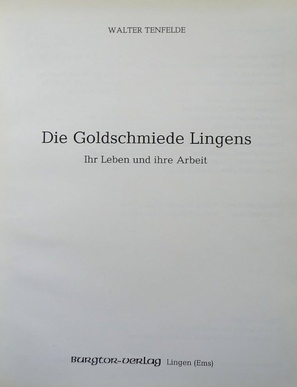 Cover für Die Goldschmiede Lingens