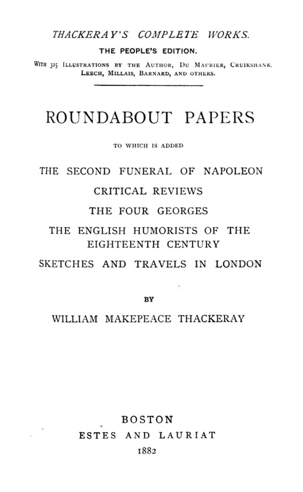 Cover für Roundabout Papers
