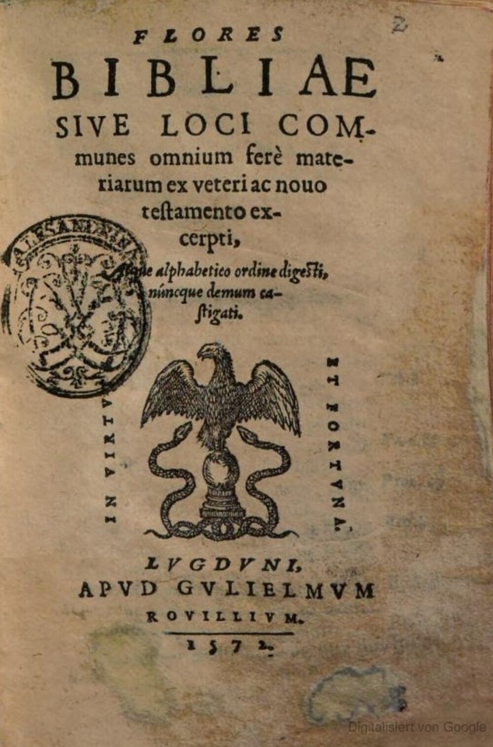 Cover für Flores bibliae